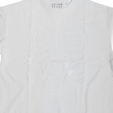CORD EMBROIDERED T-SHIRT 'BONES