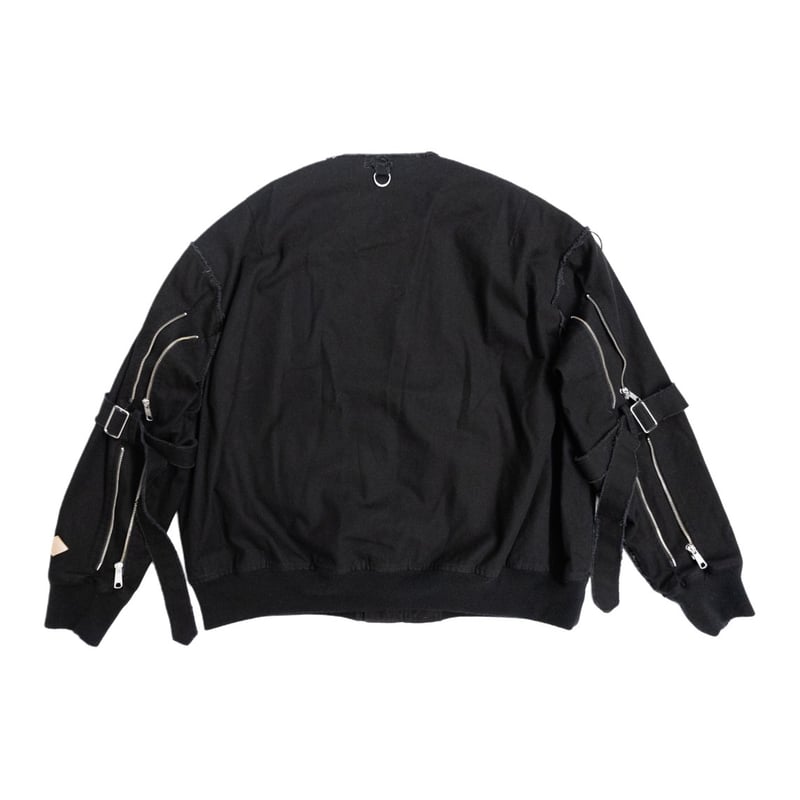 BONDAGE COTTON NO COLLAR FLIGHT JKT | el conduc