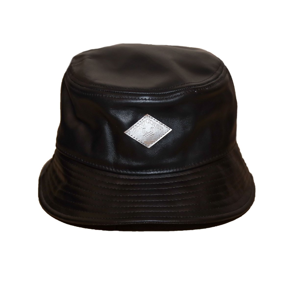 LEATHER BUCKET HAT