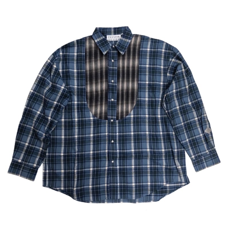 el conductorチェック ネルシャツ COMBINATION CHECK FLANNEL SHIRT | el conductorH