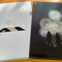 クリアファイル 若草山焼き