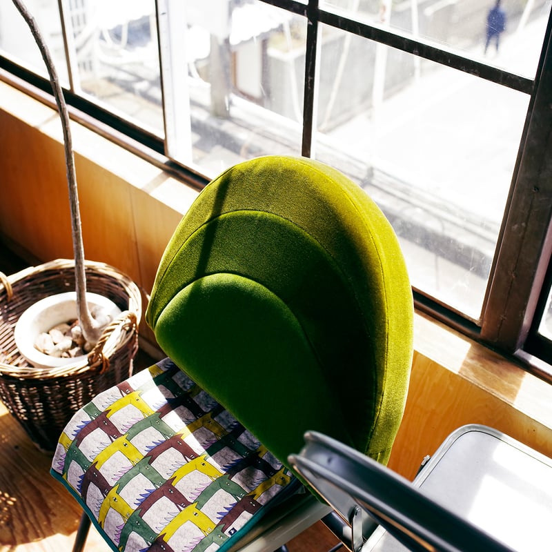 若草山クッション〈 宇宙椅子 × サトリデザイン 〉 | satoridesign