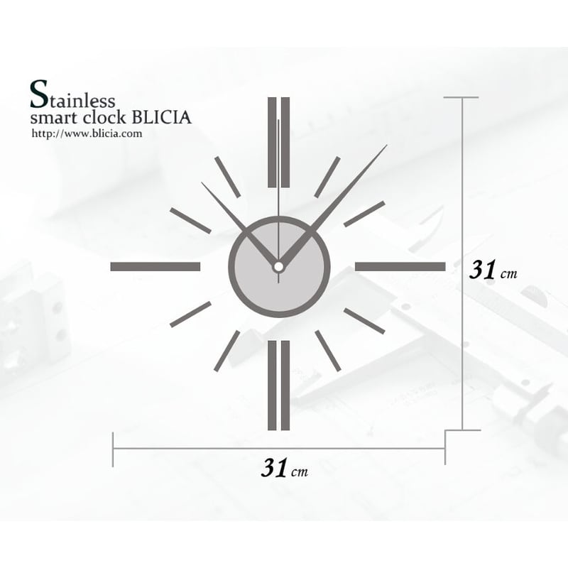 BLICIA 　ST6N ステンレススチール 時計 BLICIA ST6 】通常配送 20日後発送 | 【BLICIA】デザイナーズ高級ブラン