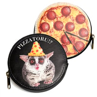Pizzatoru Coin Case  / ピザトルのレザーコインケース