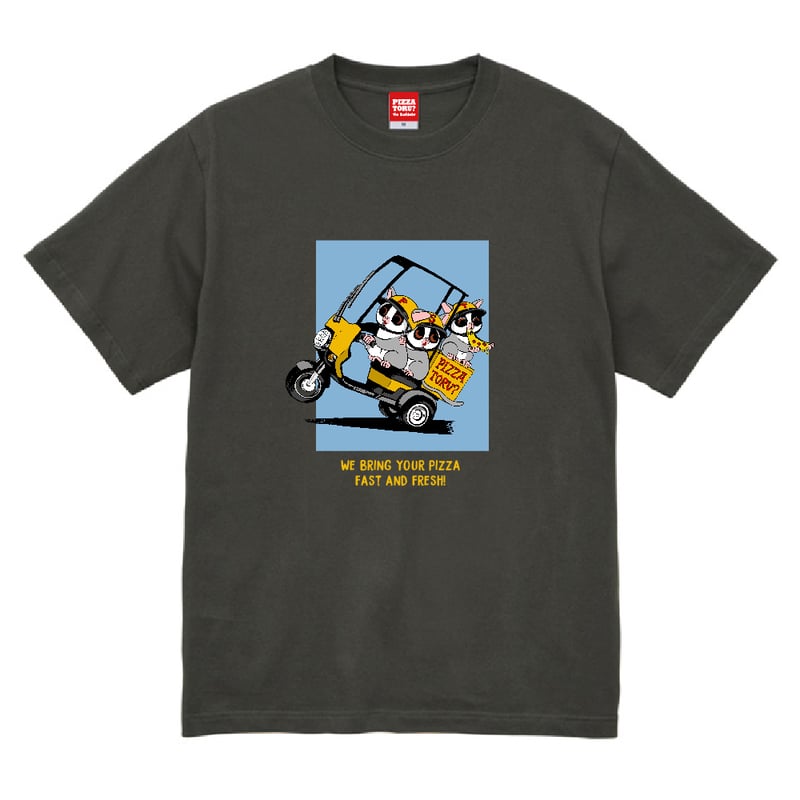 Pizza Delivery Tee / ピザデリバリーTシャツ | ショウガラゴの
