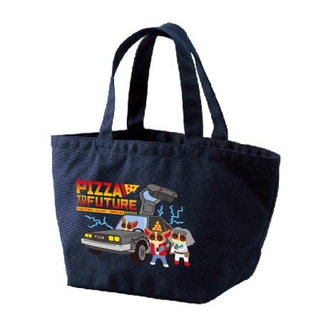 PIZZA to the FUTURE Lunch Bag  / 名作映画のパロディーランチバッグ
