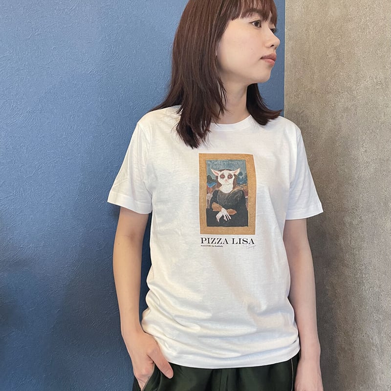 新品Cristaseya×LILLY DEL SALONE PIZZA Tシャツ PIZZA LISA ピザリザTシャツ | ショウガラゴのピザトル 公式