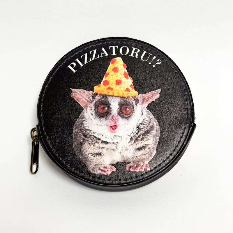 Pizzatoru Coin Case / ピザトルのレザーコインケース