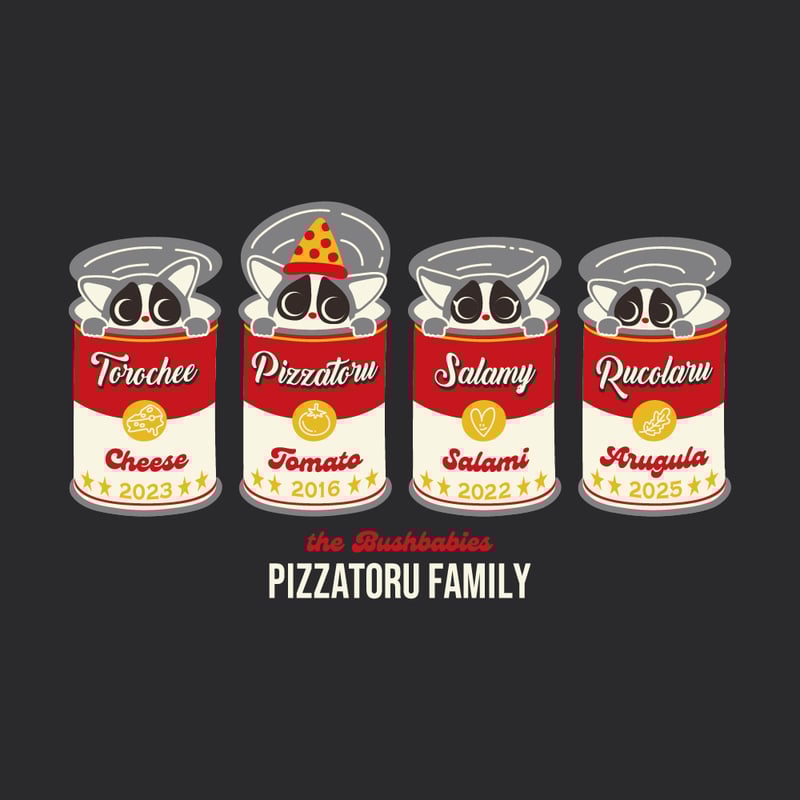 ピザトル缶詰イラストのキャンバストートバッグ | ショウガラゴの