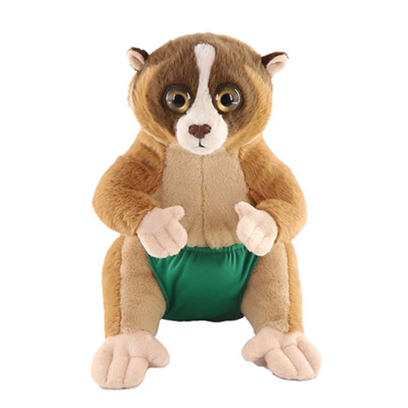 スローロリスのデリバーのぬいぐるみ | ショウガラゴのピザトル 公式