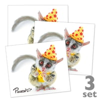 Pizzatoru Sticker Set  / ピザトル実写ステッカー3枚セット