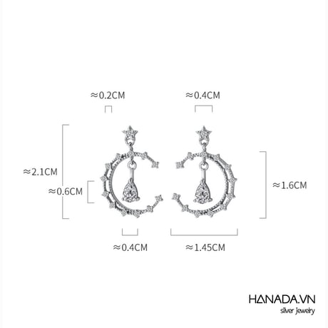 ピアス／Moon