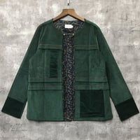 フロントプリーツジャケット