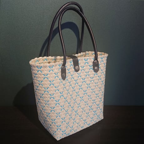 プラカゴバッグ　底幅22×マチ14×高さ25.5 (cm) ２色タイプ