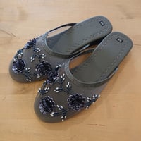 ベトナムメッシュサンダル　グレー