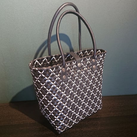 プラカゴバッグ　底幅22×マチ14×高さ25.5 (cm) ２色タイプ