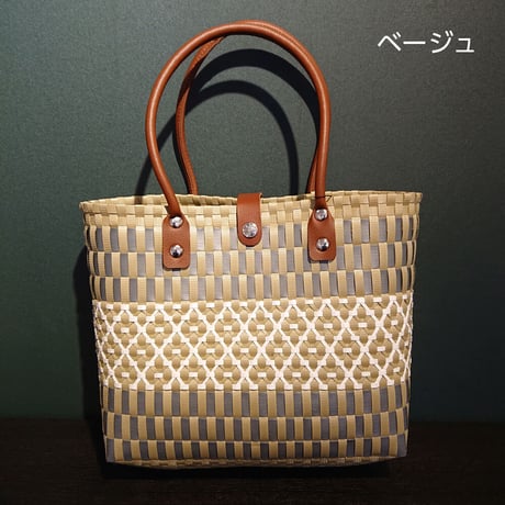 プラカゴバッグ　底幅28×マチ12×高さ24 (cm)