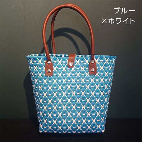 プラカゴバッグ　底幅22×マチ14×高さ25.5 (cm) ２色タイプ