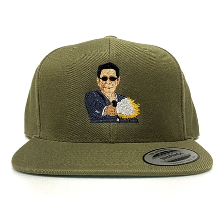 I Understand Fucking Jap Asshole Snapback Cap (Olive)