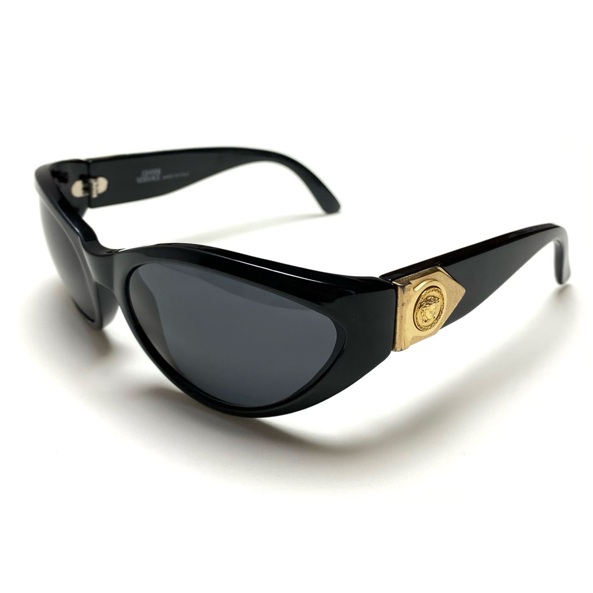 Versace レザー ヴィンテージ サングラス レア G-DRAGON リアーナ着 VERSACE ヴィンテージ サングラスの通販 by