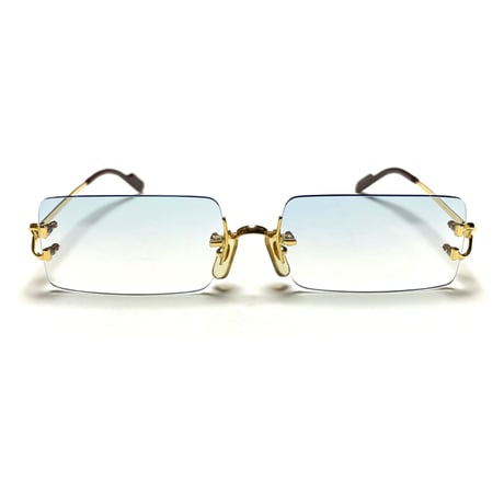 Cartier Rimless Blue Grad