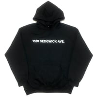 1520 Sedgwick Ave. Hoodie (Black)