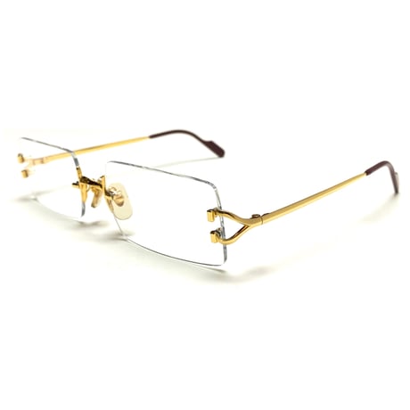 Cartier Rimless Clear