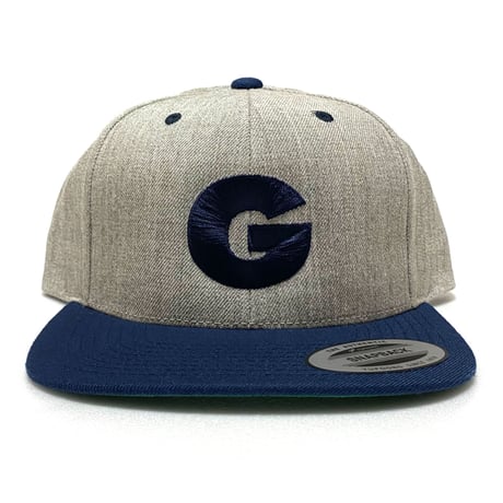 Nuthin' But A "G" Thang Snapback Cap (Heather Grey x Navy)