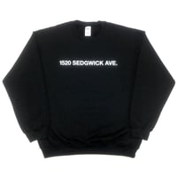 1520 Sedgwick Ave. Crewneck (Black)