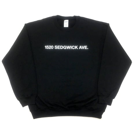 1520 Sedgwick Ave. Crewneck (Black)