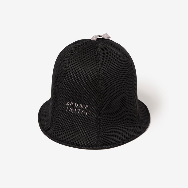 メッシュサウナハット（英字ロゴ） | サウナイキタイSTORE