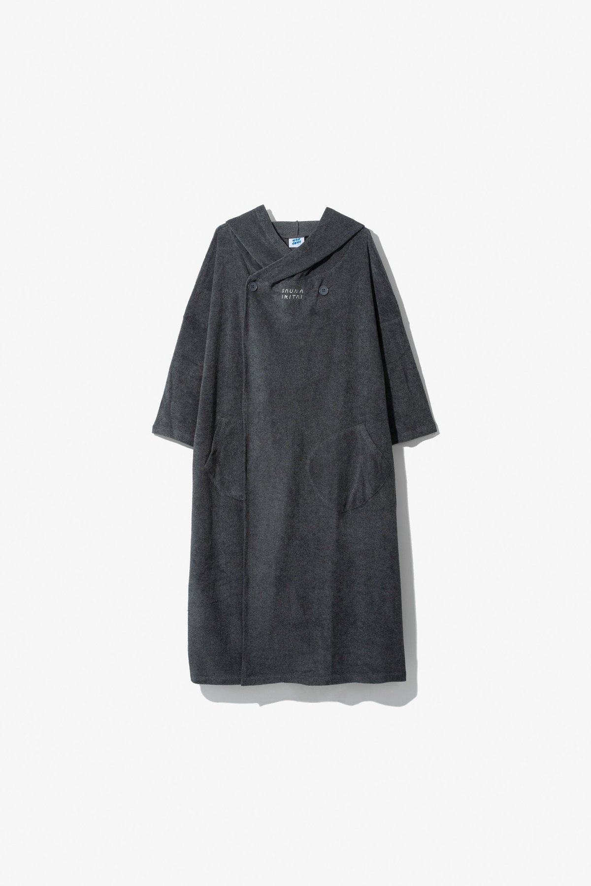 【公式完売品レア】サウナイキタイ サウナガウン（ネイビー） サウナガウン（ネイビー） | サウナイキタイSTORE - タオル