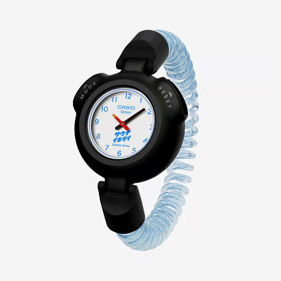 【新品未使用】CASIO サ時計 サウナイキタイ限定モデル ブルー original