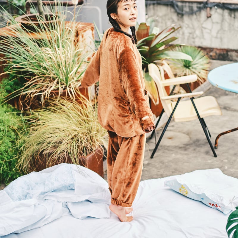 ボアクロップドサウナパンツ （熊） | サウナイキタイSTORE