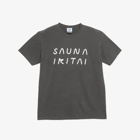 英字ロゴTシャツ（ブラック）