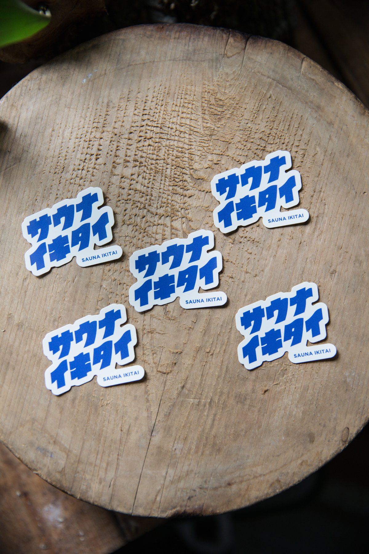 ステッカー5枚セット | サウナイキタイSTORE