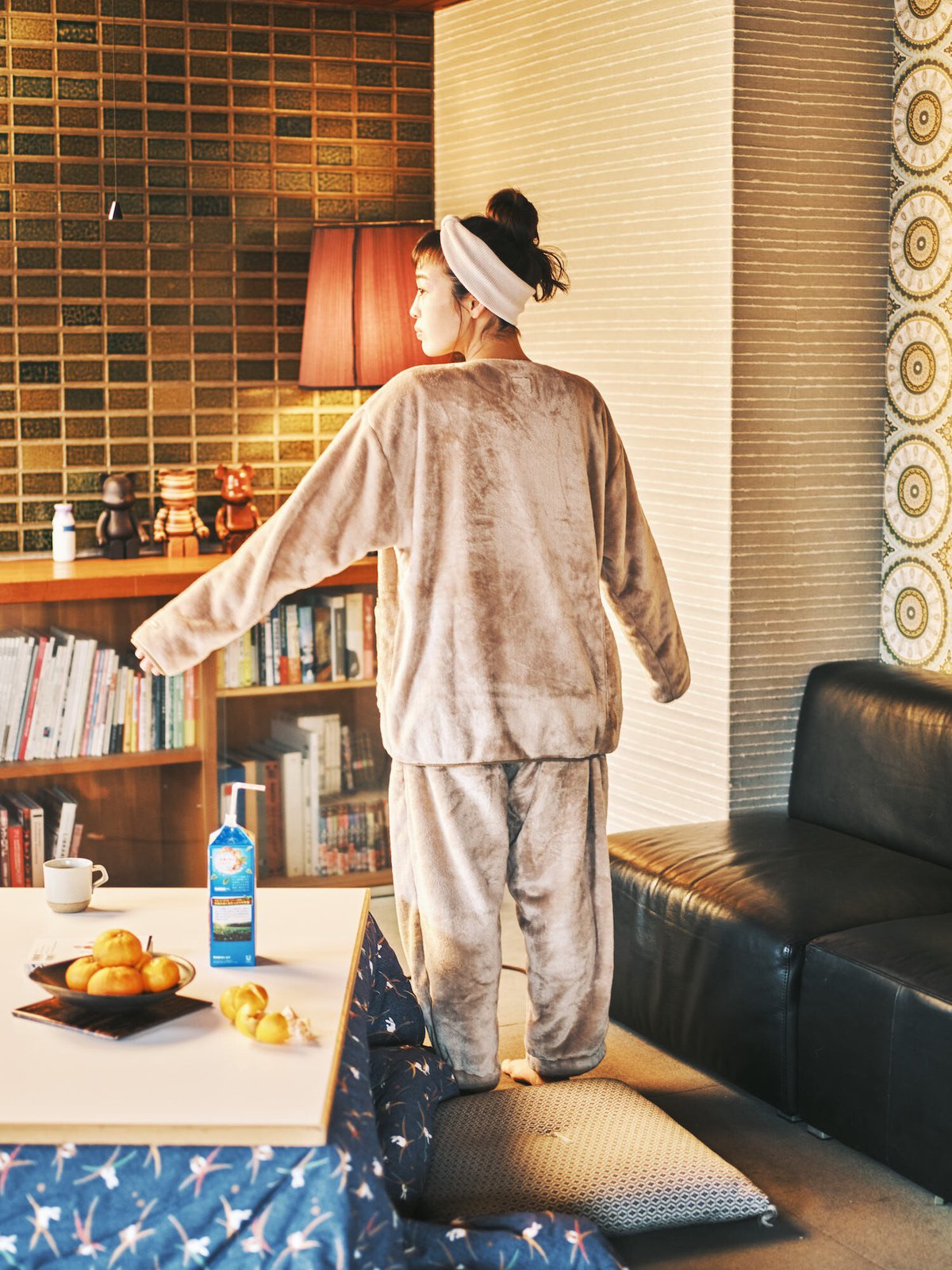 ボアクロップドサウナパンツ（ミルクティー） | サウナイキタイSTORE