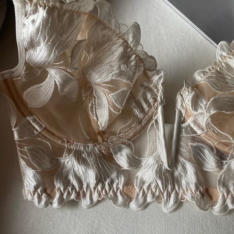 beige×white  【A-0320-WH】