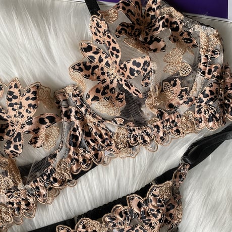 Leopard x Pink Gold【 A-0659】