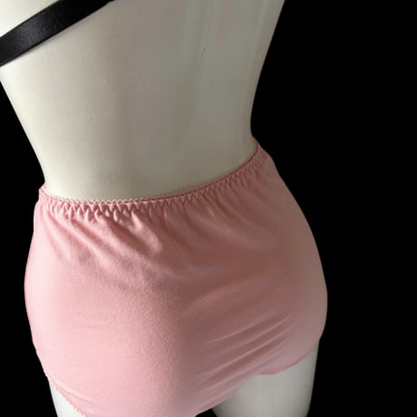 L・XLsize flower high-waist panties【K-0015】