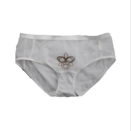 sample orchid shorts white