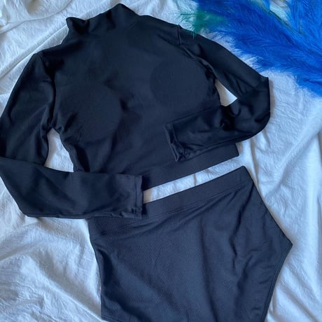 swimwear separate black【S-0018】