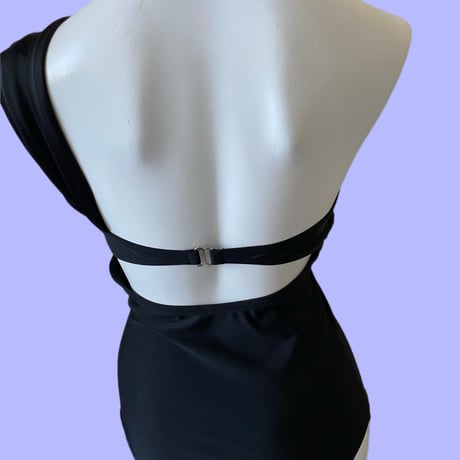 Special price swimwear one shoulder black【 S-0005】
