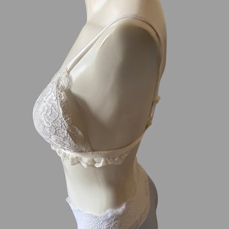 white bralette【H-0038】