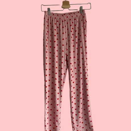 Numéro5 room Heart pajamas pink【A-0760-PI】