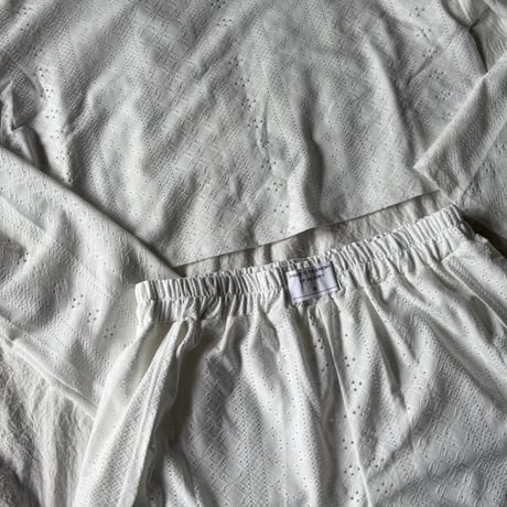 eyelets pajamas【K-0029】