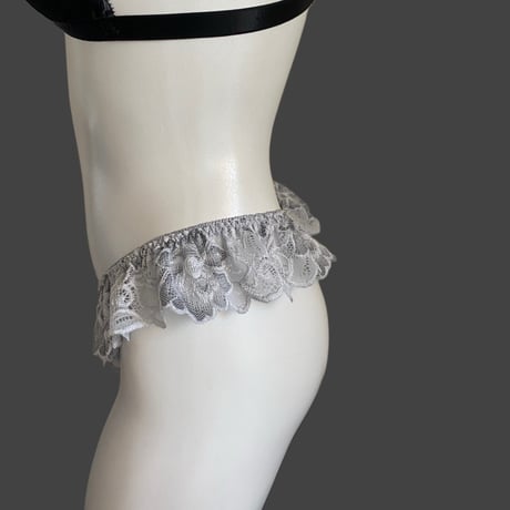 Plus Size flower lace Tshorts②【T-0662】