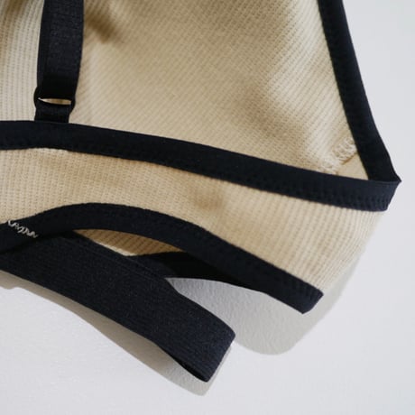 Barley bralette beige【F-0015】