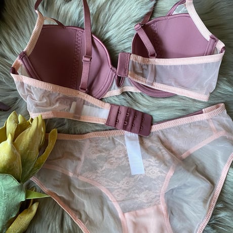 Ami violet pink×light pink【 A-0564-PI】