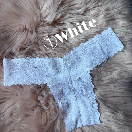 flower lace panties【J-0017】